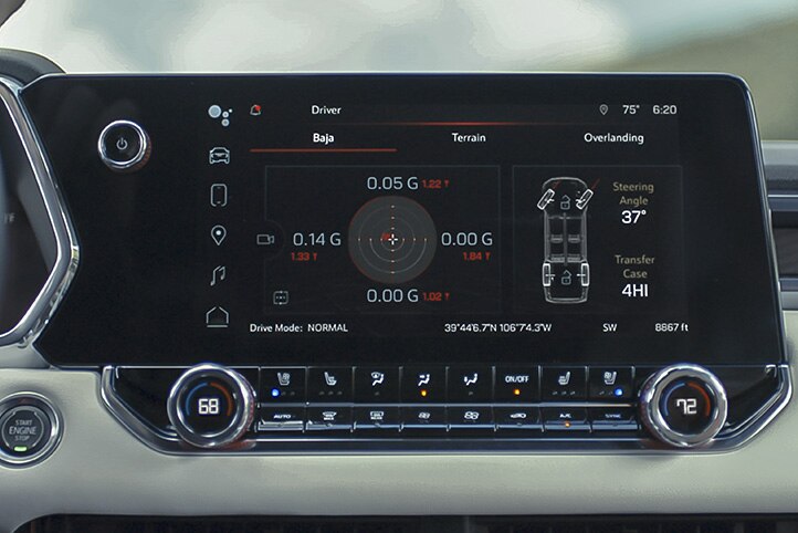 GMC Canyon 2026 Caracteristicas Tecnología