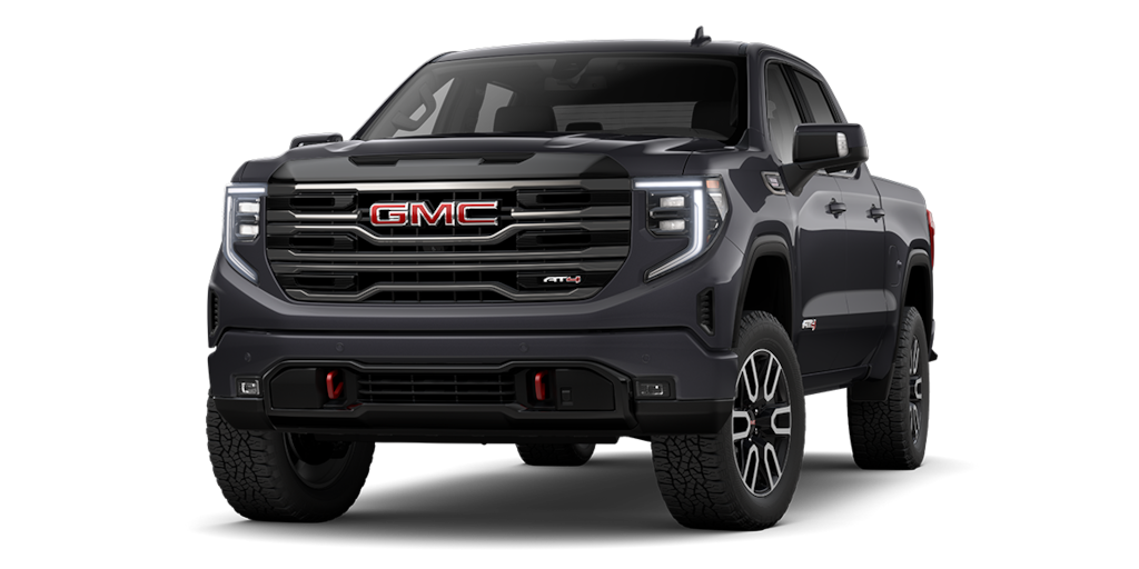 GMC Sierra 2026 versión AT4 color Dark Gray Rush Metallic