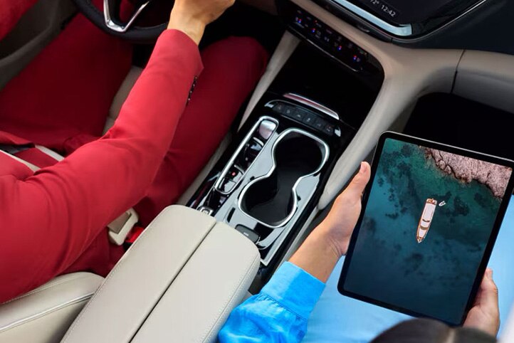 Plan de datos OnStar con Wi-Fi para hasta 7 dispositivos y conexión en el vehículo.